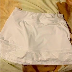 Small tennis skirt with built in shorts!